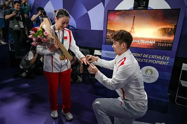 黄雅琼巴黎夺冠，喜泪迎求婚